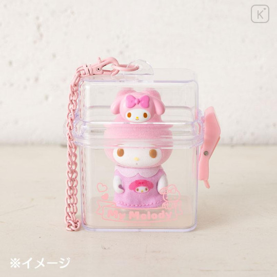 Japan Sanrio Original Clear Case - My Melody / Pitatto Friends Mini - 6