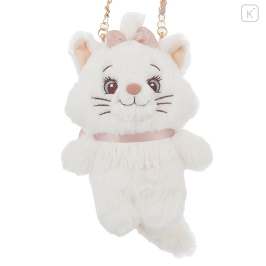 Japan Disney Store Plush Pochette Shoulder Bag - Marie Cat / Retro - 4