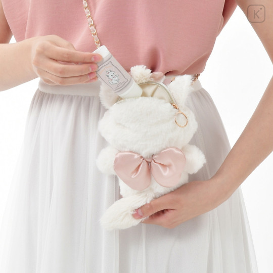 Japan Disney Store Plush Pochette Shoulder Bag - Marie Cat / Retro - 6