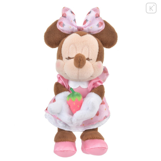 Japan Disney Store Mascot Holder - Minnie Mouse : Strawberry Collection - 1