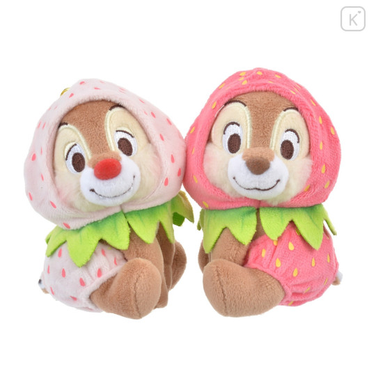 Japan Disney Store Mascot Holder - Chip : Strawberry Collection - 6