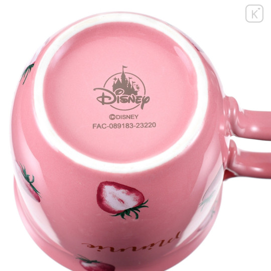 Japan Disney Store Ceramic Mug - Minnie Mouse / Strawberry Collection - 6