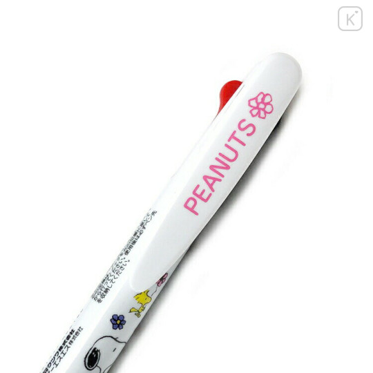 Japan Peanuts Jetstream 3 Color Multi Ballpoint Pen - Snoopy & Best Friend - 2