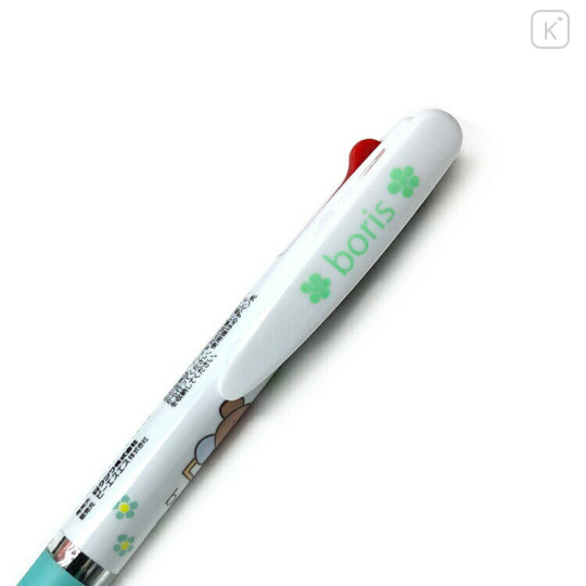Japan Miffy Jetstream 3 Color Multi Ball Pen - Boris / Green - 2