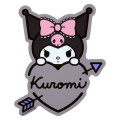 Japan Sanrio Outdoor Sticker - Kuromi / Heart - 2