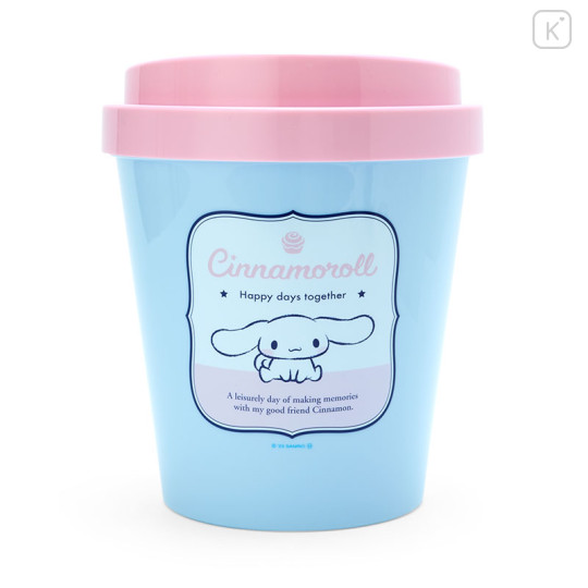 Japan Sanrio Dust Box Trash Can - Cinnamoroll - 1