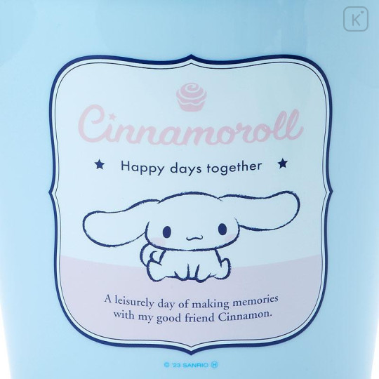 Japan Sanrio Dust Box Trash Can - Cinnamoroll - 5