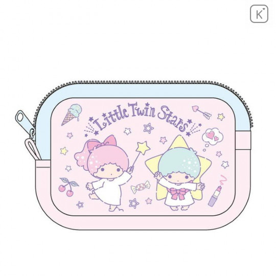 Japan Sanrio Little Twin Stars Pouch (S) Pink - 1