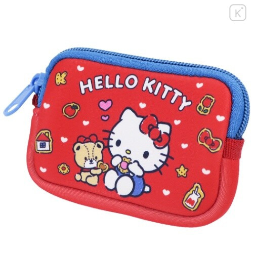 Japan Sanrio Hello Kitty Pouch (S) Red - 1