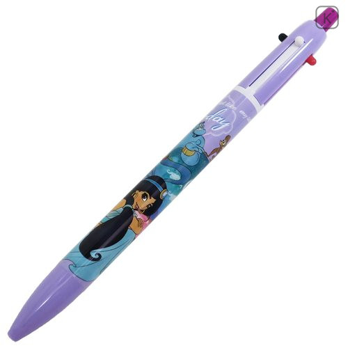Japan Disney 2+1 Multi Color Ball Pen & Mechanical Pencil - Jasmine - 1