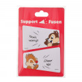 Japan Disney Store Sticky Notes - Chip & Dale Cheer Up - 2