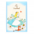 Japan Disney Store Letter Envelope Set with File - Alice in Wonderland & Cheshire Cat - 1