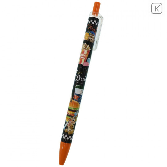 Japan Disney Mechanical Pencil - Chip & Dale Black - 1