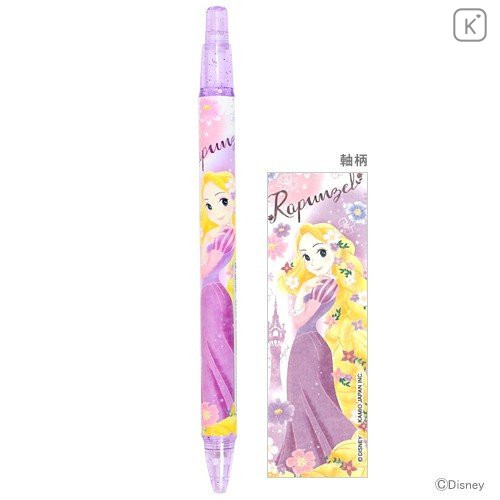 Japan Disney Mechanical Pencil - Princess Rapunzel Purple - 1
