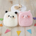 Japan Hamanaka Wool Needle Felting Kit - Squeaker Dolls Panda & Pig - 1