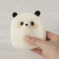 Japan Hamanaka Wool Needle Felting Kit - Squeaker Dolls Panda & Pig - 2