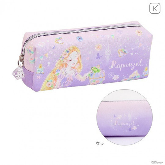 Japan Disney Pencil Case (M) - Princess Rapunzel Purple - 1
