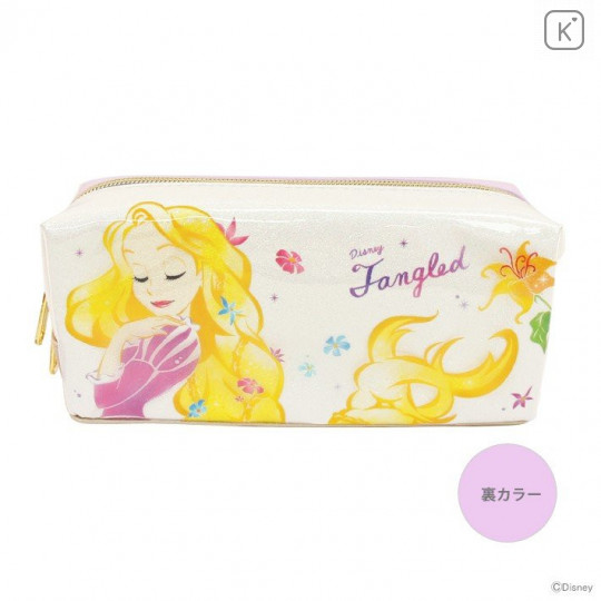 Japan Disney Pencil Case (M) - Princess Rapunzel White - 1