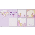 Japan Disney Tack Memo Sticky Notes - Princess Rapunzel - 7
