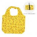 Japan Pokemon Smart Eco Shopping Bag - Pikachu All Around Yellow - 1