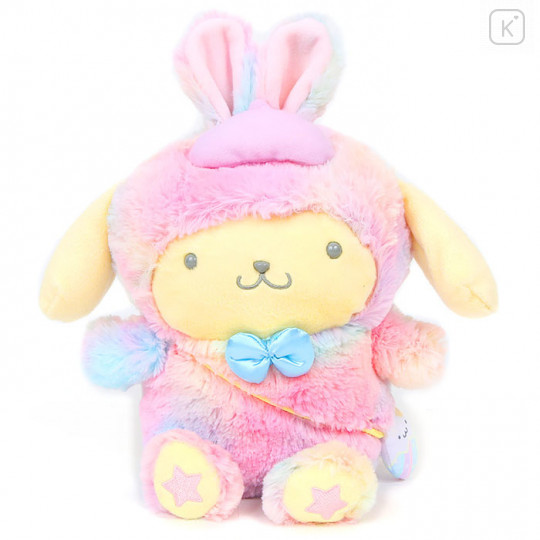 Japan Sanrio Plush Toy - Pompompurin / Rainbow Rabbit - 1