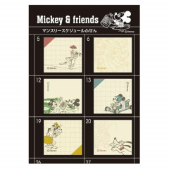 Japan Disney Mini Sticky Notes - Mickey & Friends