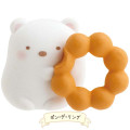 Japan San-X Mister Donut Petit Mascot - Sumikko Gurashi : Shirokuma Polar Bear - 1
