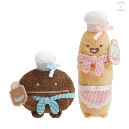 Japan Sumikko Gurashi Tenori Plush (SS) 2pcs Set - Mamemasutaa & Bread Shop Manager : Sweets House - 1