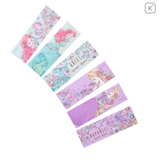 Japan Disney Store Seal Flake Sticker - Princess Ariel & Rapunzel - 3