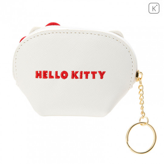 Japan Sanrio Artificial Leather Mini Pouch (S) - Hello Kitty - 2