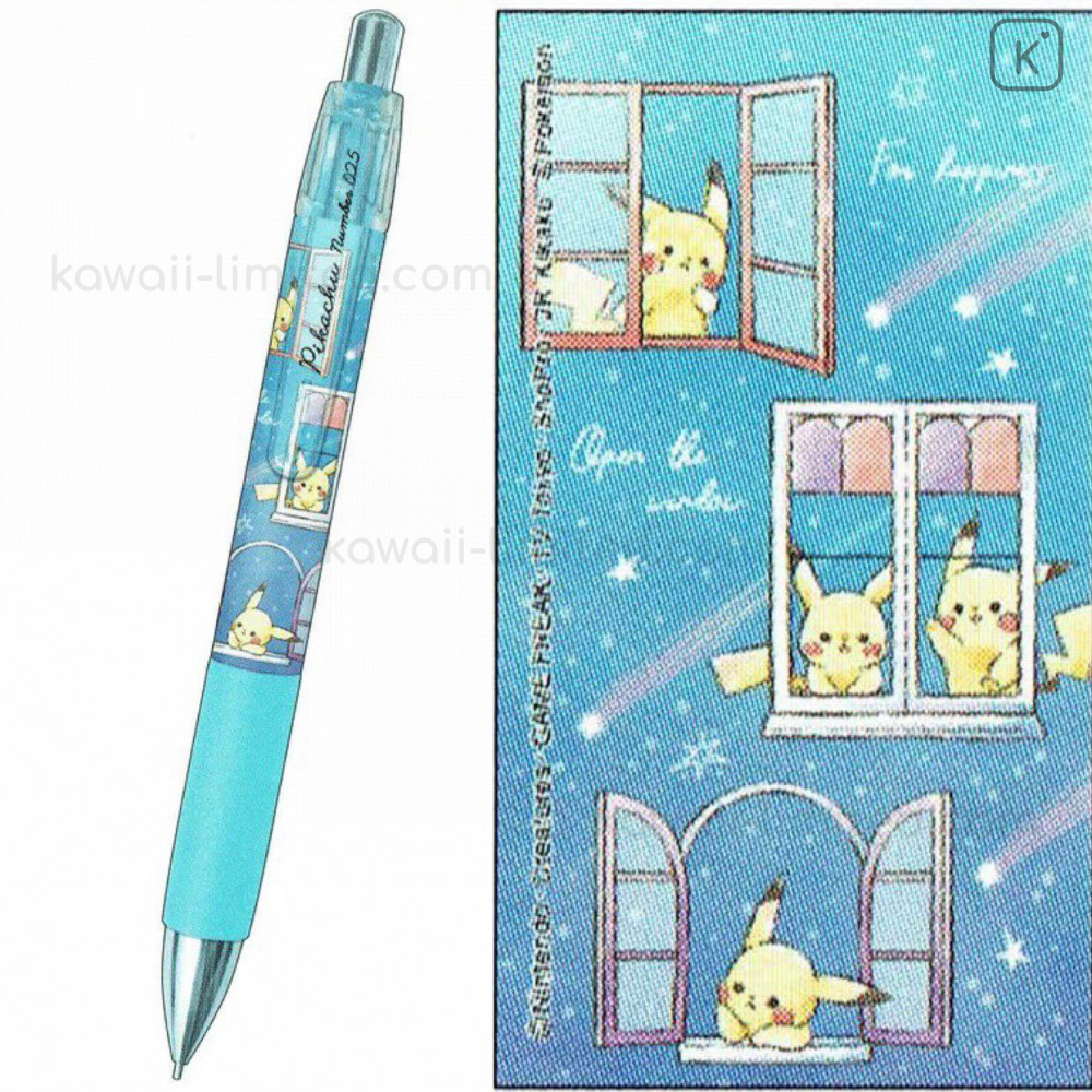 Japan Pokemon Mechanical Pencil - Pikachu number025 Star Night