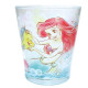 Japan Disney Princess Acrylic Tumbler Clear Airy - Little Mermaid Ariel