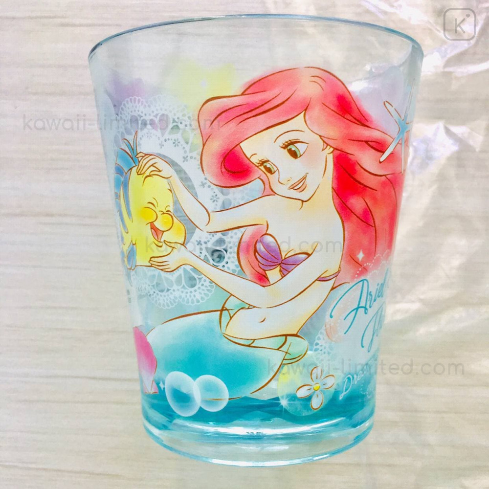 The Little Mermaid Princess Ariel Portrait Plastic Travel Cup