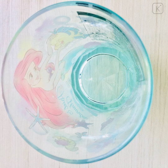 Japan Disney Princess Acrylic Tumbler Clear Airy - Little Mermaid Ariel - 5