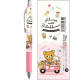 Japan San-X EnerGize Mechanical Pencil - Rilakkuma / Travel with Korilakkuma Pink