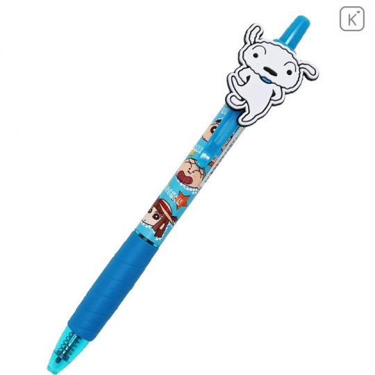 Japan Crayon Shin-chan 0.5mm Gel Pen - Light Blue - 1