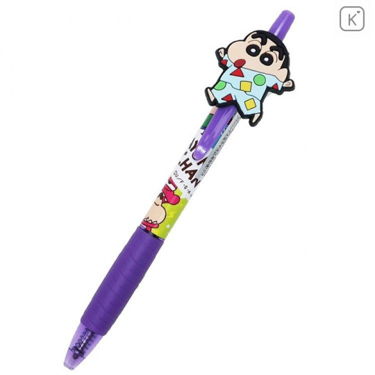 Japan Crayon Shin-chan 0.5mm Gel Pen - Purple - 1