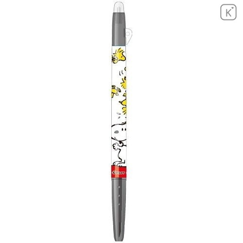 Japan Peanuts FriXion Erasable 0.38mm Gel Pen - Snoopy / Black - 1