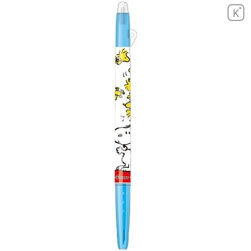 Japan Peanuts FriXion Erasable 0.38mm Gel Pen - Snoopy / Light Blue - 1