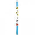 Japan Peanuts FriXion Erasable 0.38mm Gel Pen - Snoopy / Light Blue - 1