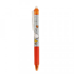 Japan Peanuts FriXion Erasable 0.5mm Gel Pen - Snoopy / Orange