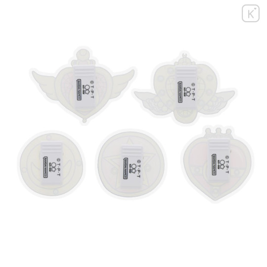Japan Sailor Moon Die-Cut Acrylic Clip Set - S3623211 - 3
