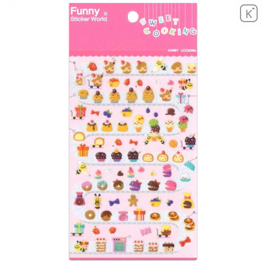 Korea Funny Sticker World Sticker - Sweet Cooking Cake - 1