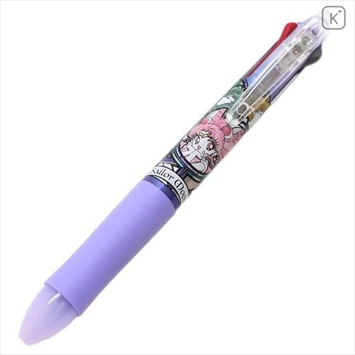 Japan Sailor Moon FriXion Erasable 3 Color Multi Gel Pen - Sailor Chibi Moon Purple - 1