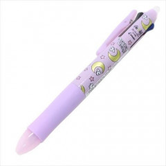Japan Sailor Moon FriXion Erasable 0.38mm 3-Color Multi Gel Pen - Sailor Moon Purple