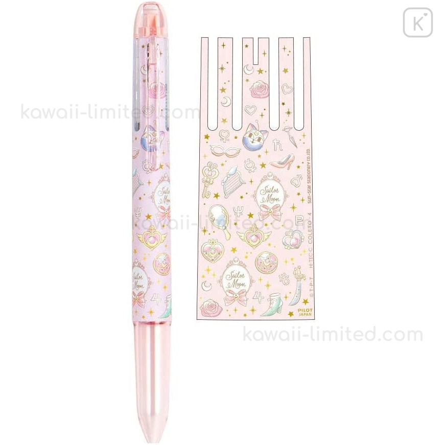 セーラームーン HI-TEC-C COLETO Japan Sailor Moon Hi-Tec-C Coleto 5 Color Barrel - Mint Green