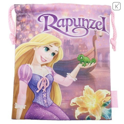 Japan Disney Drawstring Bag - Rapunzel - 1