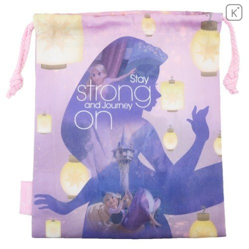 Japan Disney Drawstring Bag - Rapunzel - 2