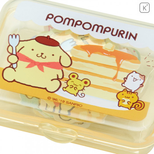 Japan Sanrio Sticker with Case - Pompompurin - 3