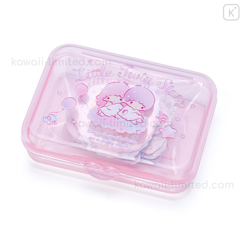 SANRIO Storage Case With Lid Little Twin Stars